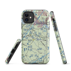 Warren County Airport (US-0028) VFR Sectional  Tough iPhone Case