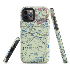 Warren County Airport (US-0028) VFR Sectional  Tough iPhone Case