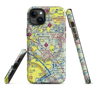 Warren County Airport/John Lane Field (I68) VFR Sectional  Tough iPhone Case