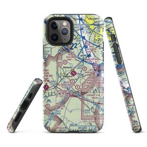 Warrenton Fauquier Airport (HWY) VFR Sectional  Tough iPhone Case