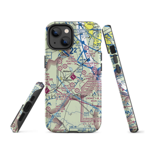 Warrenton Fauquier Airport (HWY) VFR Sectional  Tough iPhone Case