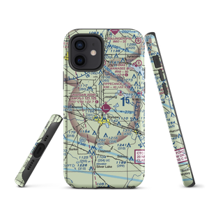 Warsaw Municipal Airport (ASW) VFR Sectional  Tough iPhone Case