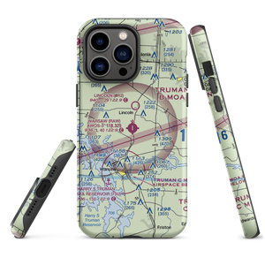 Warsaw Municipal Airport (RAW) VFR Sectional  Tough iPhone Case