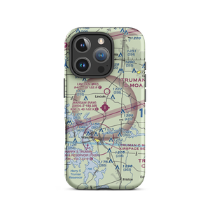 Warsaw Municipal Airport (RAW) VFR Sectional  Tough iPhone Case