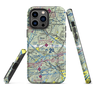 Warwick Municipal Airport (N72) VFR Sectional  Tough iPhone Case