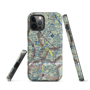 Warwood - Martins Ferry Seaplane Base (WV43) VFR Sectional  Tough iPhone Case