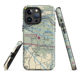 Wasco State Airport (35S) VFR Sectional  Tough iPhone Case