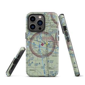 Waseca Municipal Airport (ACQ) VFR Sectional  Tough iPhone Case