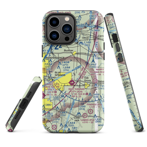Washburn Farm Airport (62MO) VFR Sectional  Tough iPhone Case