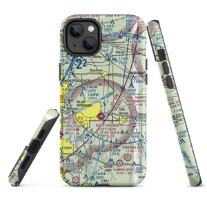 Washburn Farm Airport (62MO) VFR Sectional  Tough iPhone Case