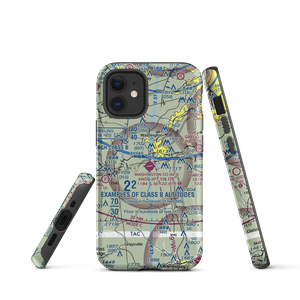 Washington County Airport (AFJ) VFR Sectional  Tough iPhone Case