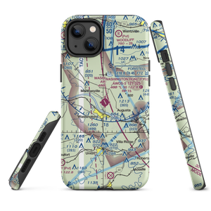 Washington Regional Airport (FYG) VFR Sectional  Tough iPhone Case