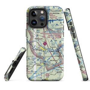 Washington Regional Airport (FYG) VFR Sectional  Tough iPhone Case