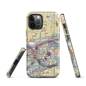 Wasilla Creek Airpark (05AK) VFR Sectional  Tough iPhone Case