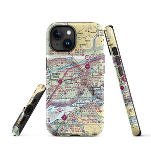 Wasilla Lake Seaplane Base (5L6) VFR Sectional  Tough iPhone Case