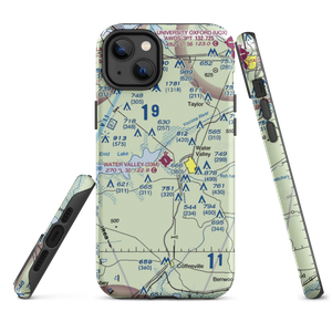 Water Valley Municipal Airport (33M) VFR Sectional  Tough iPhone Case