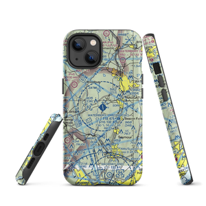 Waterbury Oxford Airport (OXC) VFR Sectional  Tough iPhone Case