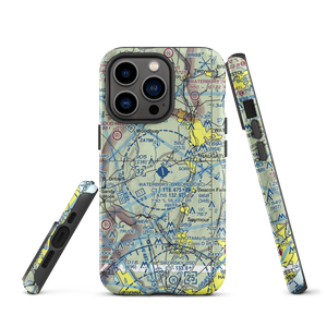 Waterbury Oxford Airport (OXC) VFR Sectional  Tough iPhone Case