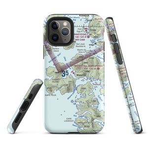 Waterfall Seaplane Base (KWF) VFR Sectional  Tough iPhone Case