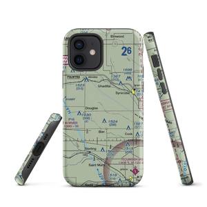 Watermeier Airport (37NE) VFR Sectional  Tough iPhone Case