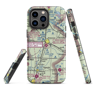 Watertown Municipal Airport (RYV) VFR Sectional  Tough iPhone Case