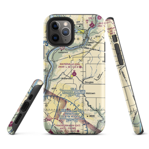 Waterville Airport (2S5) VFR Sectional  Tough iPhone Case