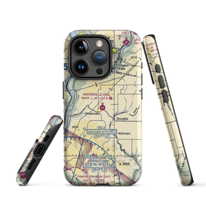 Waterville Airport (2S5) VFR Sectional  Tough iPhone Case