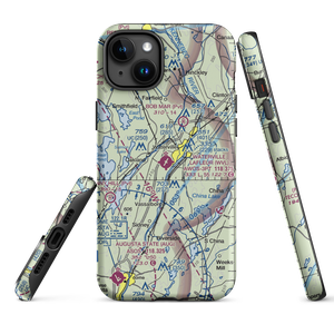 Waterville Robert Lafleur Airport (WVL) VFR Sectional  Tough iPhone Case