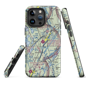 Waterville Robert Lafleur Airport (WVL) VFR Sectional  Tough iPhone Case