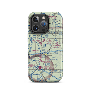 Watson Flight Strip (FL33) VFR Sectional  Tough iPhone Case