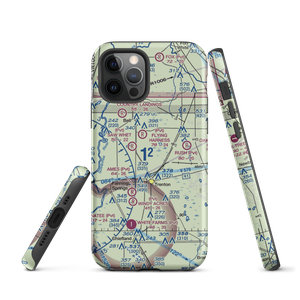 Watson Flight Strip (FL33) VFR Sectional  Tough iPhone Case