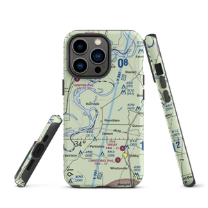 Watts Field (02MS) VFR Sectional  Tough iPhone Case