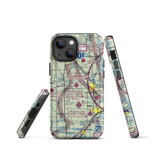 Watts Woodland Airport (O41) VFR Sectional  Tough iPhone Case