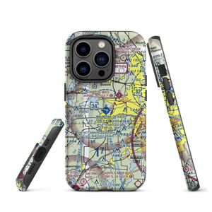 Waukesha County Airport (UES) VFR Sectional  Tough iPhone Case