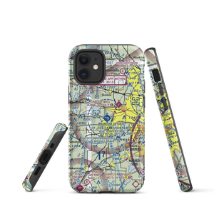 Waukesha County Airport (UES) VFR Sectional  Tough iPhone Case