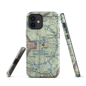 Waukon Municipal Airport (Y01) VFR Sectional  Tough iPhone Case