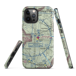 Waukon Municipal Airport (Y01) VFR Sectional  Tough iPhone Case