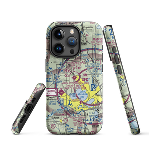 Waunakee Airport (6P3) VFR Sectional  Tough iPhone Case