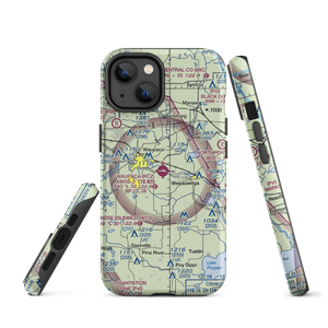 Waupaca Municipal Airport (PCZ) VFR Sectional  Tough iPhone Case