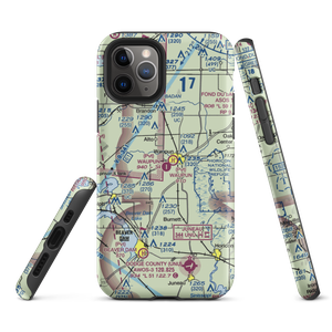 Waupun Airport (WI07) VFR Sectional  Tough iPhone Case