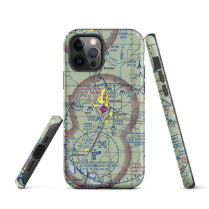 Wausau Downtown Airport (AUW) VFR Sectional  Tough iPhone Case