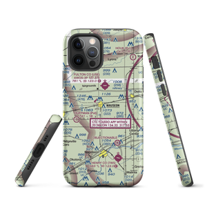 Wauseon Airport (CHC) VFR Sectional  Tough iPhone Case
