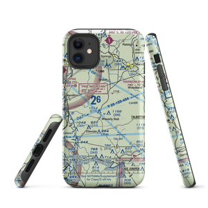 Waverly Landing Airport (1GE9) VFR Sectional  Tough iPhone Case