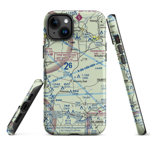 Waverly Landing Airport (1GE9) VFR Sectional  Tough iPhone Case