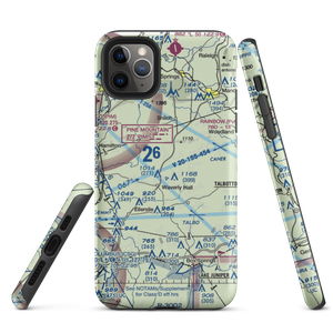 Waverly Landing Airport (1GE9) VFR Sectional  Tough iPhone Case