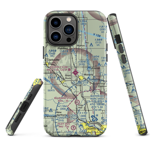 Waverly Municipal Airport (C25) VFR Sectional  Tough iPhone Case