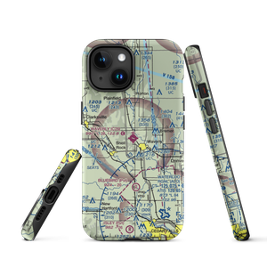 Waverly Municipal Airport (C25) VFR Sectional  Tough iPhone Case