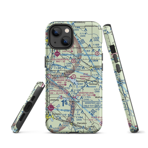 Wawasee Airport (4IN9) VFR Sectional  Tough iPhone Case