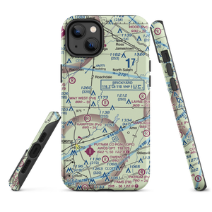 Way West Airport (50II) VFR Sectional  Tough iPhone Case