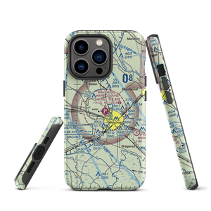 Waycross Ware County Airport (AYS) VFR Sectional  Tough iPhone Case